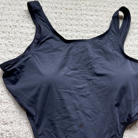La Vie en Rose NWT Black ROSA High Neck One-piece Swimsuit Sizes S/M/L/XL/XXL - Picture 4 of 10